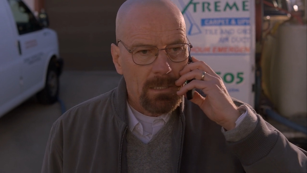 Walt leaves a message for Jesse