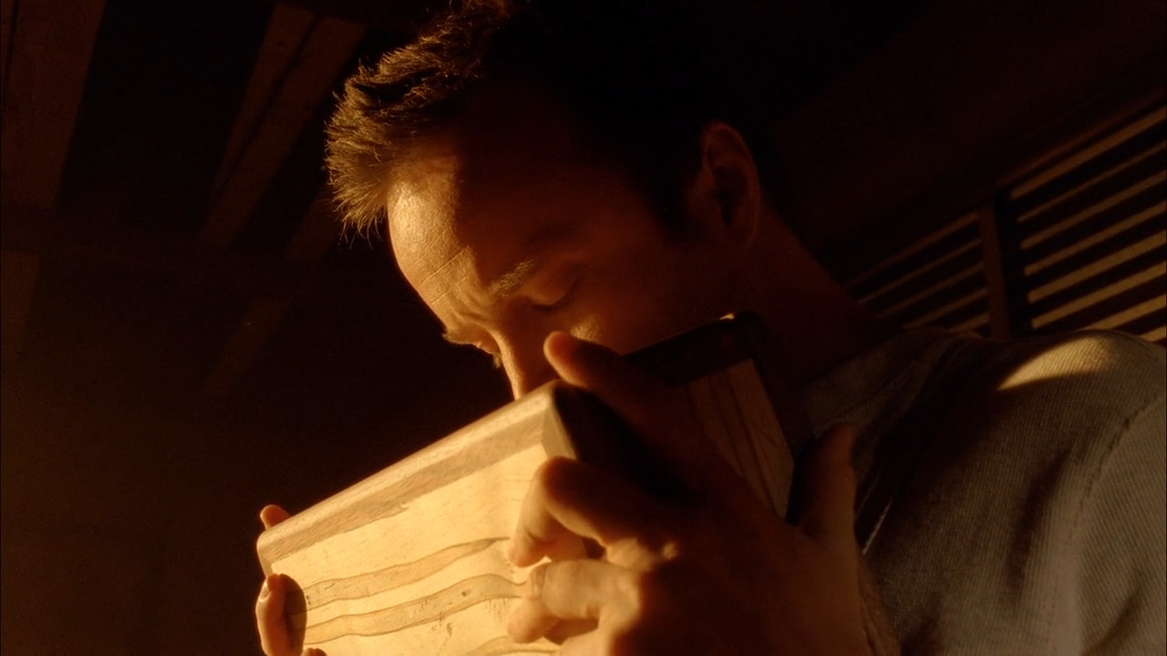 Jesse builds a wooden box