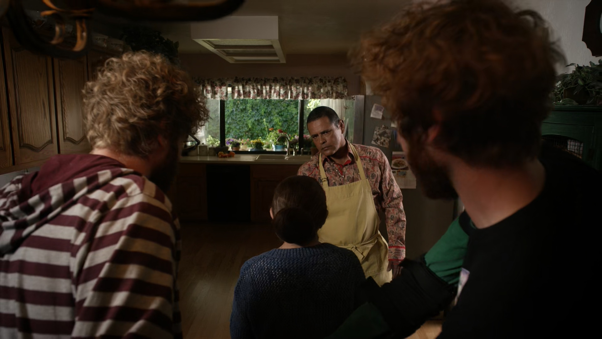 The skater twins confront Tuco and his grandmother