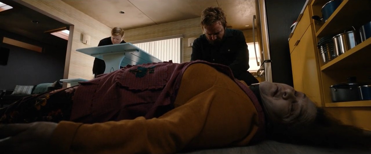 Todd and Jesse move Sonia's body