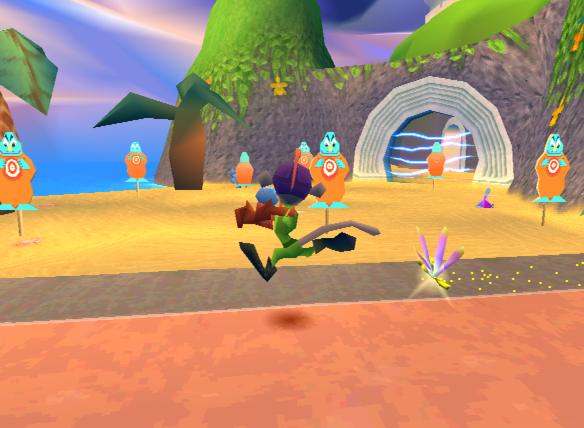 here we can see Spyro's developing thematic through-line of consumerism satire