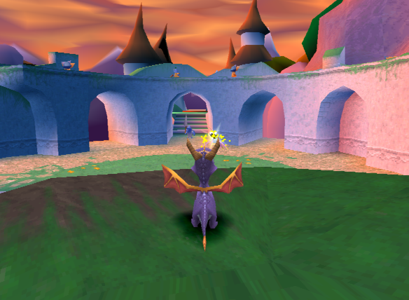 spyro 1 vibes