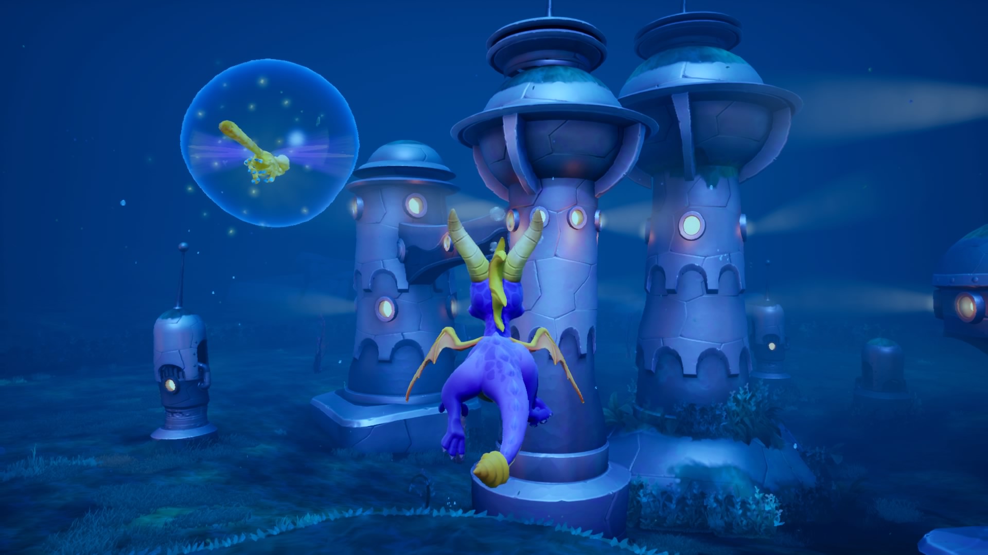 murky blue